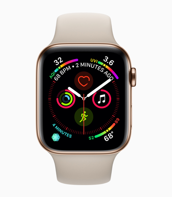 デザインを一新したApple Watch Series 4は、コミュニケーション、フィットネス、健康に革命をもたらします - Apple (日本)